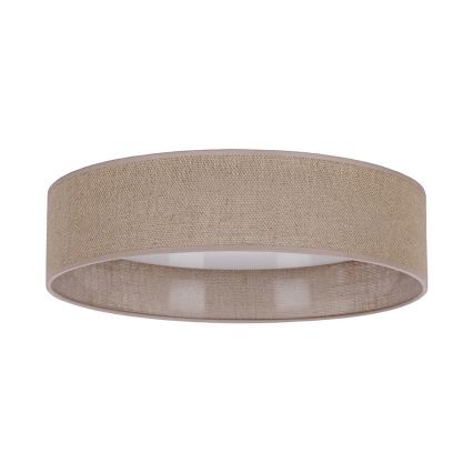 Brilagi - Plafonnier à intensité variable VELVET SMART LED/24W/230V d. 45 cm 2700-6500K Wi-Fi Tuya marron + Télécommande