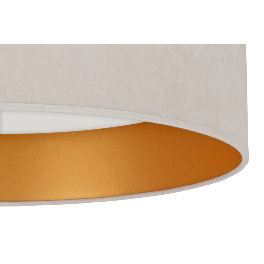 Brilagi - Plafonnier à intensité variable VELVET SMART LED/36W/230V d. 55 cm 2700-6500K Wi-Fi Tuya crème/doré + Télécommande