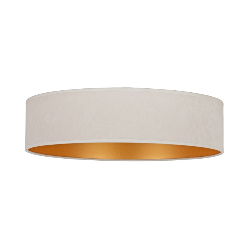 Brilagi - Plafonnier à intensité variable VELVET SMART LED/36W/230V d. 55 cm 2700-6500K Wi-Fi Tuya crème/doré + Télécommande