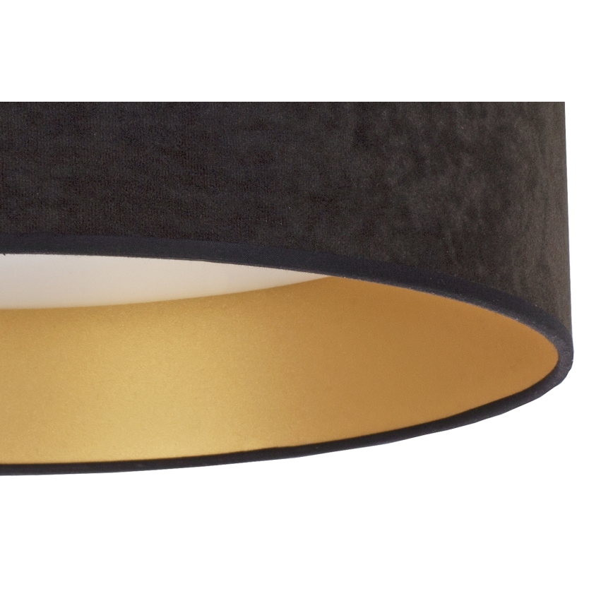 Brilagi - Plafonnier à intensité variable VELVET SMART LED/36W/230V d. 55 cm 2700-6500K Wi-Fi Tuya noir/doré + Télécommande