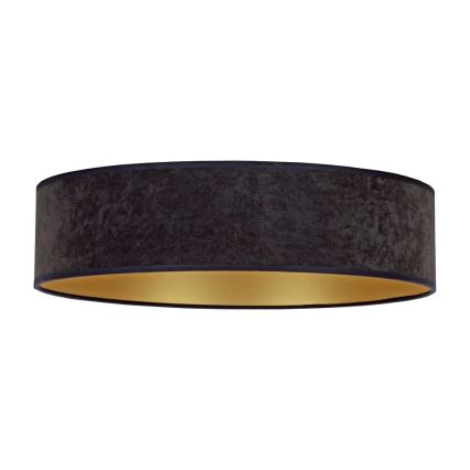 Brilagi - Plafonnier à intensité variable VELVET SMART LED/36W/230V d. 55 cm 2700-6500K Wi-Fi Tuya noir/doré + Télécommande