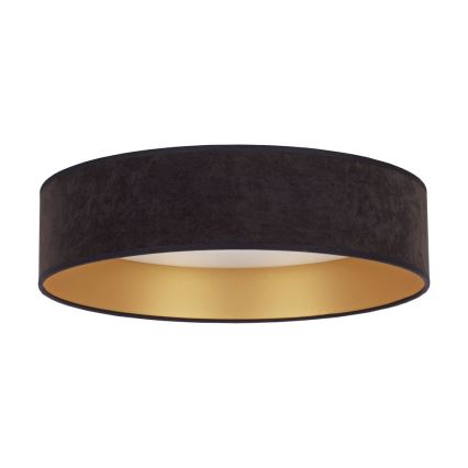 Brilagi - Plafonnier à intensité variable VELVET SMART LED/36W/230V d. 55 cm 2700-6500K Wi-Fi Tuya noir/doré + Télécommande
