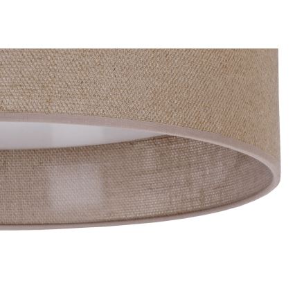 Brilagi - Plafonnier à intensité variable VELVET SMART LED/36W/230V d. 55 cm 2700-6500K Wi-Fi Tuya marron + Télécommande