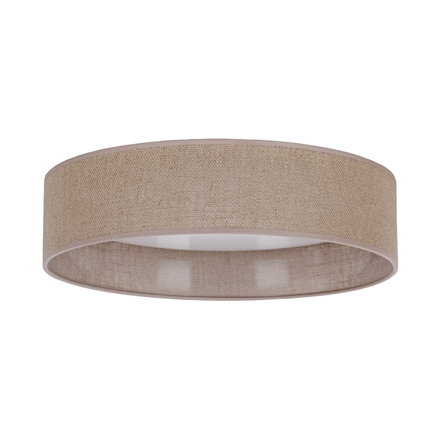 Brilagi - Plafonnier à intensité variable VELVET SMART LED/36W/230V d. 55 cm 2700-6500K Wi-Fi Tuya marron + Télécommande