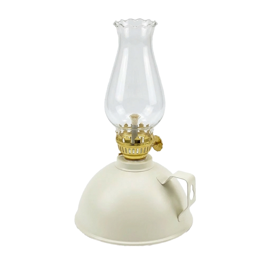 Brilagi - Lampe à pétrole MERLIN blanche