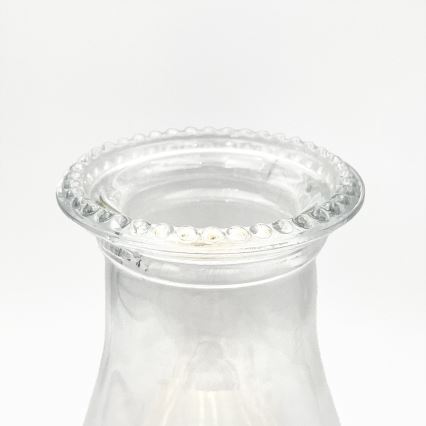 Brilagi - Lampe à pétrole MERLIN fumée/grise