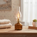 Brilagi - Lampe à pétrole MERLIN orange