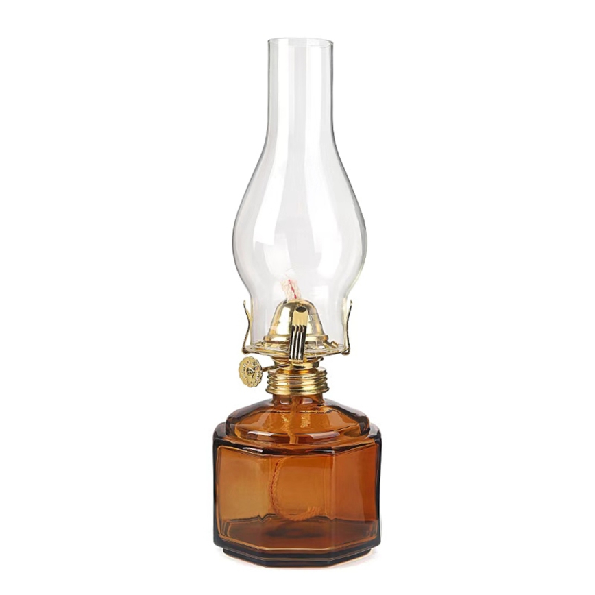 Brilagi - Lampe à pétrole MERLIN orange