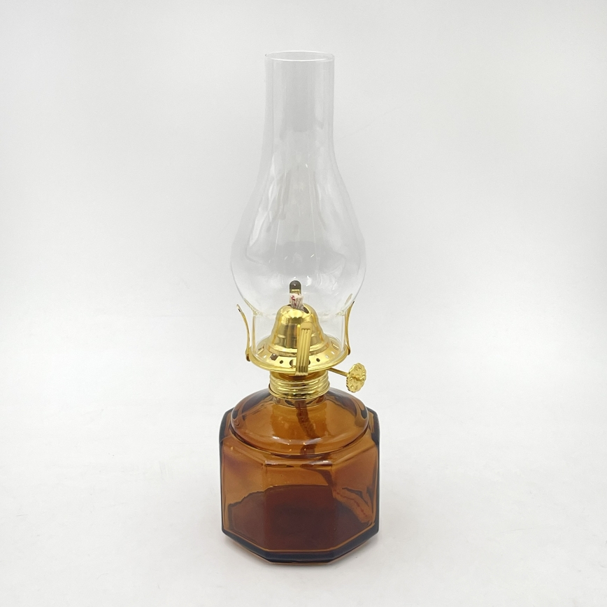 Brilagi - Lampe à pétrole MERLIN orange