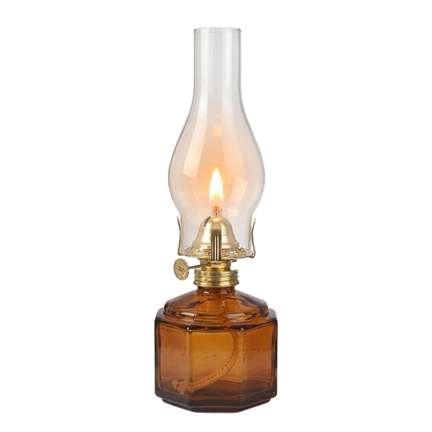 Brilagi - Lampe à pétrole MERLIN orange