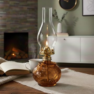 Brilagi - lampe à pétrole MERLIN orange
