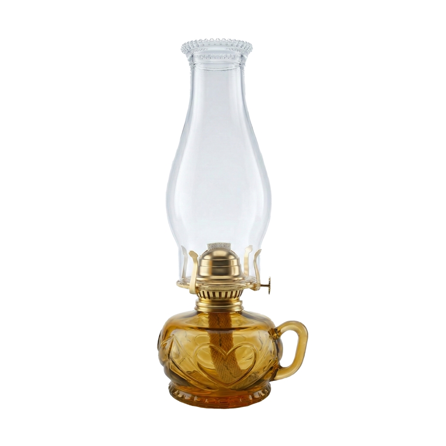 Brilagi - Lampe à pétrole MERLIN orange