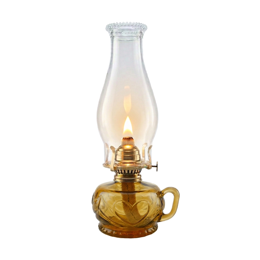 Brilagi - Lampe à pétrole MERLIN orange