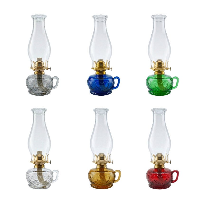 Brilagi - Lampe à pétrole MERLIN orange