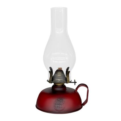 Brilagi - Lampe à pétrole MERLIN rouge