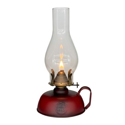 Brilagi - Lampe à pétrole MERLIN rouge