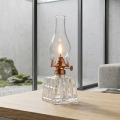 Brilagi - Lampe à pétrole MERLIN transparente/bronze/patinée