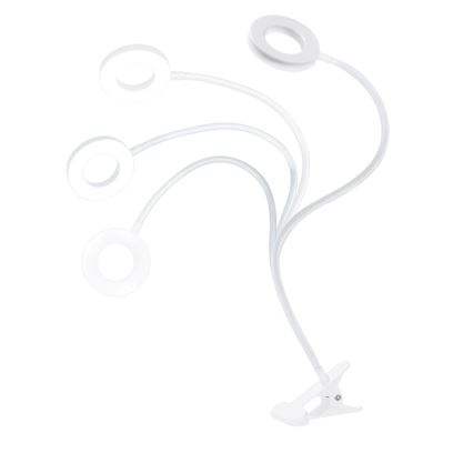 Brilagi - Lampe à pince à intensité variable ORBELA LED/8W/230V 3000/4000/5000K blanc