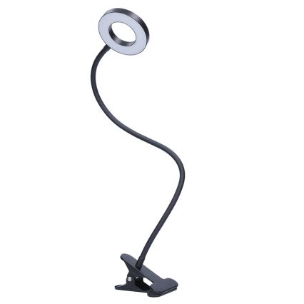 Brilagi -Lampe à pince à intensité variable ORBELA LED/8W/230V 3000/4000/5000K noir
