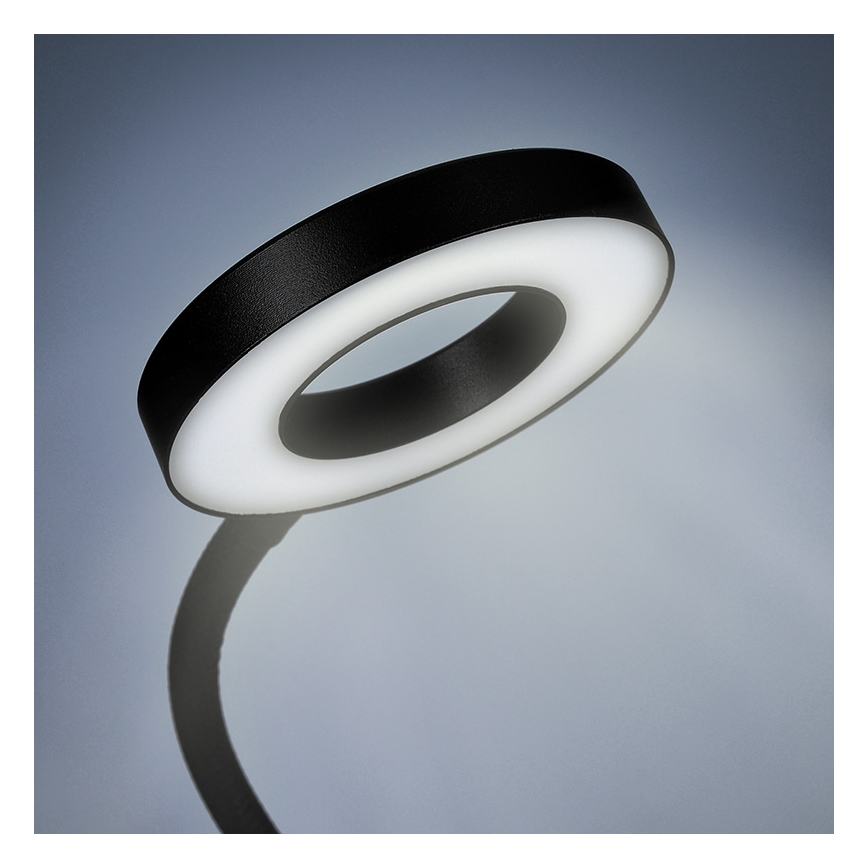 Brilagi -Lampe à pince à intensité variable ORBELA LED/8W/230V 3000/4000/5000K noir