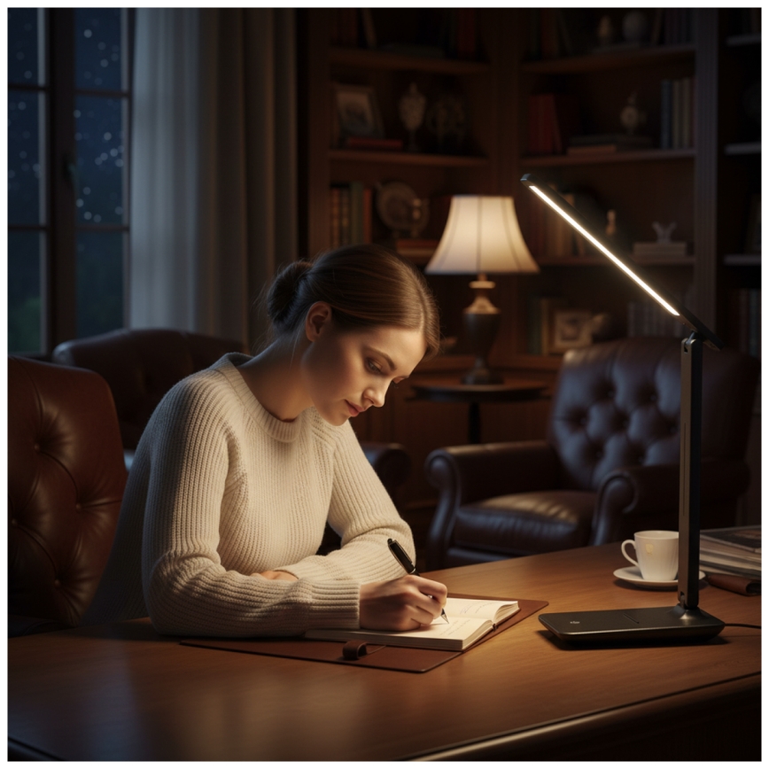 Brilagi - Lampe de bureau LED dimmable VARIO LED/7W/230V 3000/4000/6500K anthracite