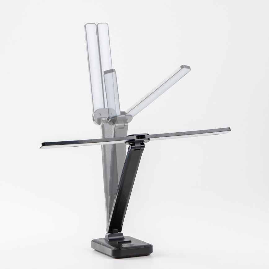 Brilagi - Lampe de bureau LED à intensité variable MODO DUO LED/8W/5V 3000/4000/6500K noire
