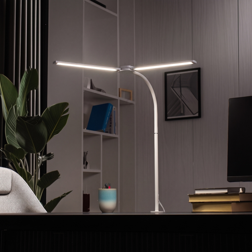 Brilagi - Lampe de bureau LED à intensité variable USB VARIO LED/14W/5V 3000-6000K blanche