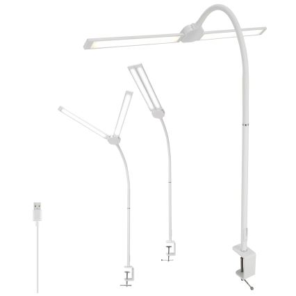 Brilagi - Lampe de bureau LED à intensité variable USB VARIO LED/14W/5V 3000-6000K blanche
