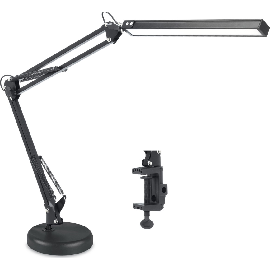 Brilagi - Lampe de bureau LED dimmable 2 en 1 USB VARIO LED/14W/5V 3000-6000K noir
