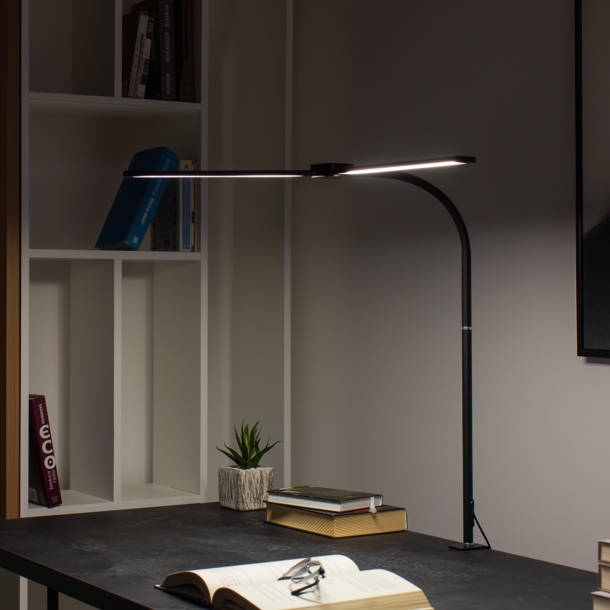 Brilagi - Lampe de bureau LED dimmable USB VARIO LED/14W/5V 3000-6000K noire