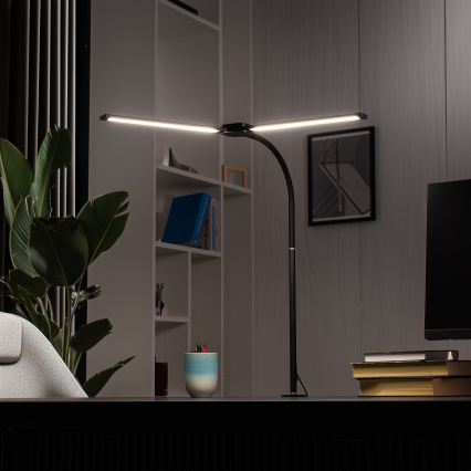 Brilagi - Lampe de bureau LED dimmable USB VARIO LED/14W/5V 3000-6000K noire