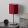 Brilagi - Lampe de bureau LED NUBILA 1xE27/60W/230V rouge pompéien