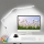 Brilagi - Lampe de bureau LED VARIO, tactile et flexible, dimmable, LED/12W/230V, 3000/4000/5000/6500K, IRC 92, blanche