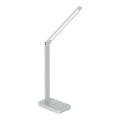 Brilagi - Lampe de bureau tactile dimmable à LED avec charge sans fil QI MODO CHARGE LED/7W/5V 3000/4000/6000K blanche