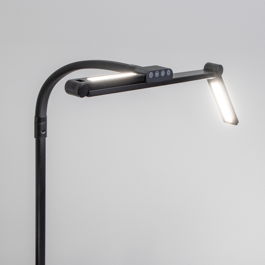 Brilagi - Lampe de table LED dimmable à commande tactile à pince VARIO LED/24W/230V 3000-6500K IRC 92 noire