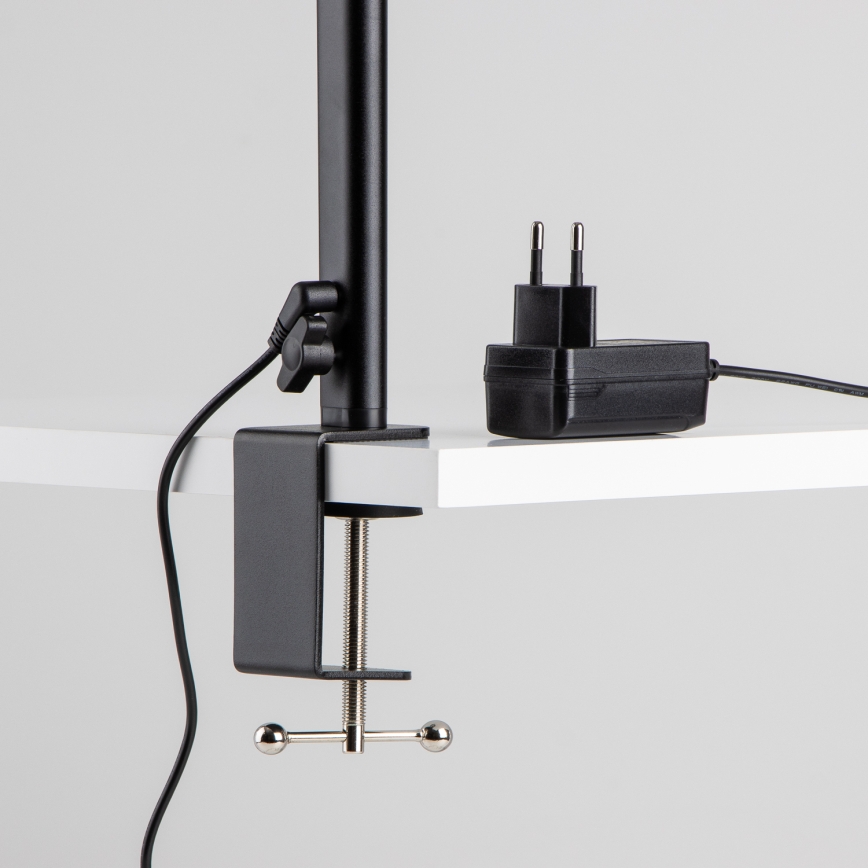 Brilagi - Lampe de table LED dimmable à commande tactile à pince VARIO LED/24W/230V 3000-6500K IRC 92 noire