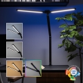 BRILAGI - Lampe de bureau VARIO LED RGBTW tactile et dimmable à pince LED/18W/230V 3000-6500K IRC 96 noir