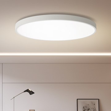 Brilagi - Lampe de plafond LED dimmable POOL SMART LED/128W/230V 3000-6000K 100 cm Wi-Fi Tuya blanche + télécommande