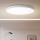 Brilagi - Lampe de plafond LED dimmable POOL SMART LED/128W/230V 3000-6000K 100 cm Wi-Fi Tuya blanche + télécommande