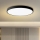 Brilagi - Lampe de plafond LED dimmable POOL SMART LED/128W/230V 3000-6000K 100 cm Wi-Fi Tuya noire + télécommande