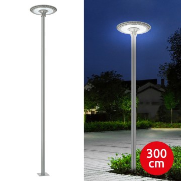 BRILAGI - lampe de rue extérieure LED sur mât de 3 m URBANSPARK LED/120W/230V gris IP65