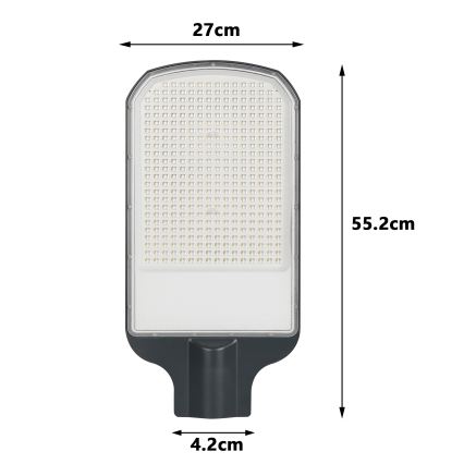 Brilagi - Lampe de rue extérieure LED URBANLIGHT LED/200W/230V anthracite IP65