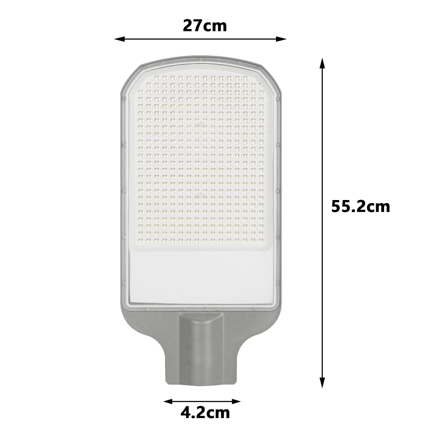 Brilagi - Lampe de rue extérieure LED URBANLIGHT LED/200W/230V grise IP65