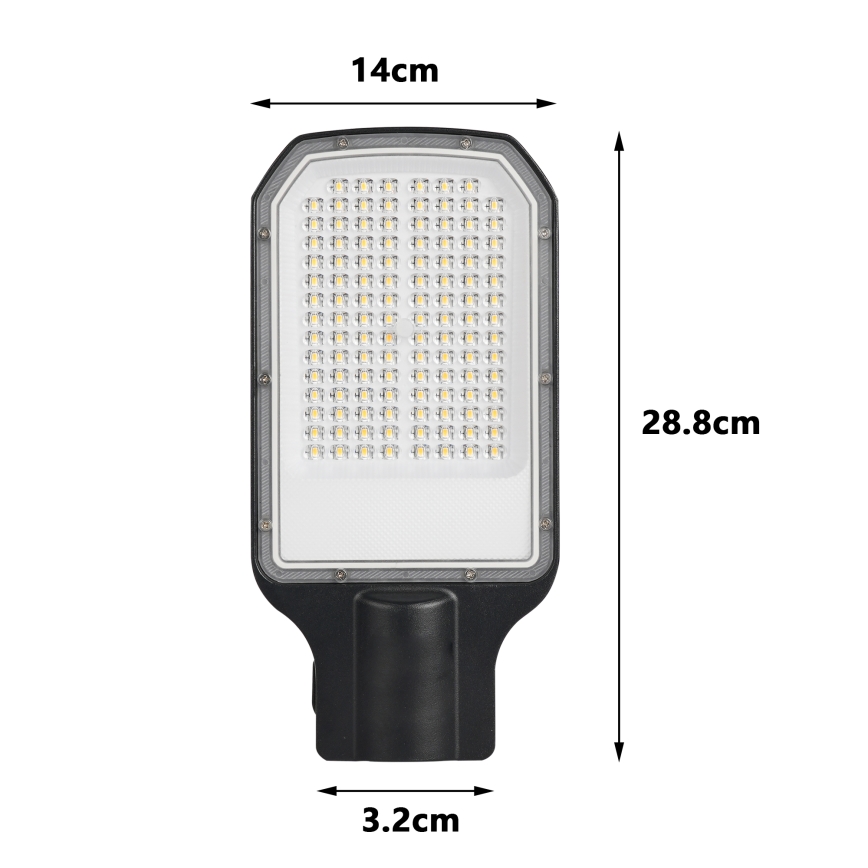 Brilagi - lampe de rue extérieure URBANLIGHT LED/50W/230V noire IP65