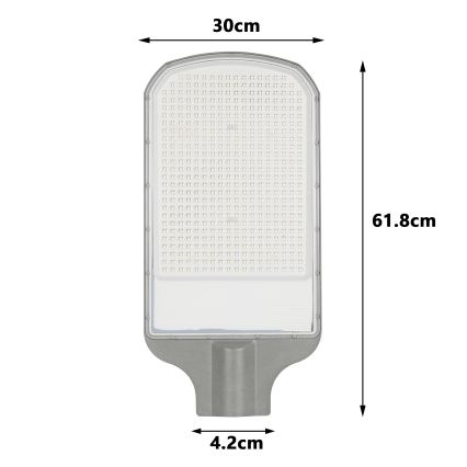 Brilagi - lampe de rue LED extérieure URBANLIGHT LED/250W/230V grise IP65