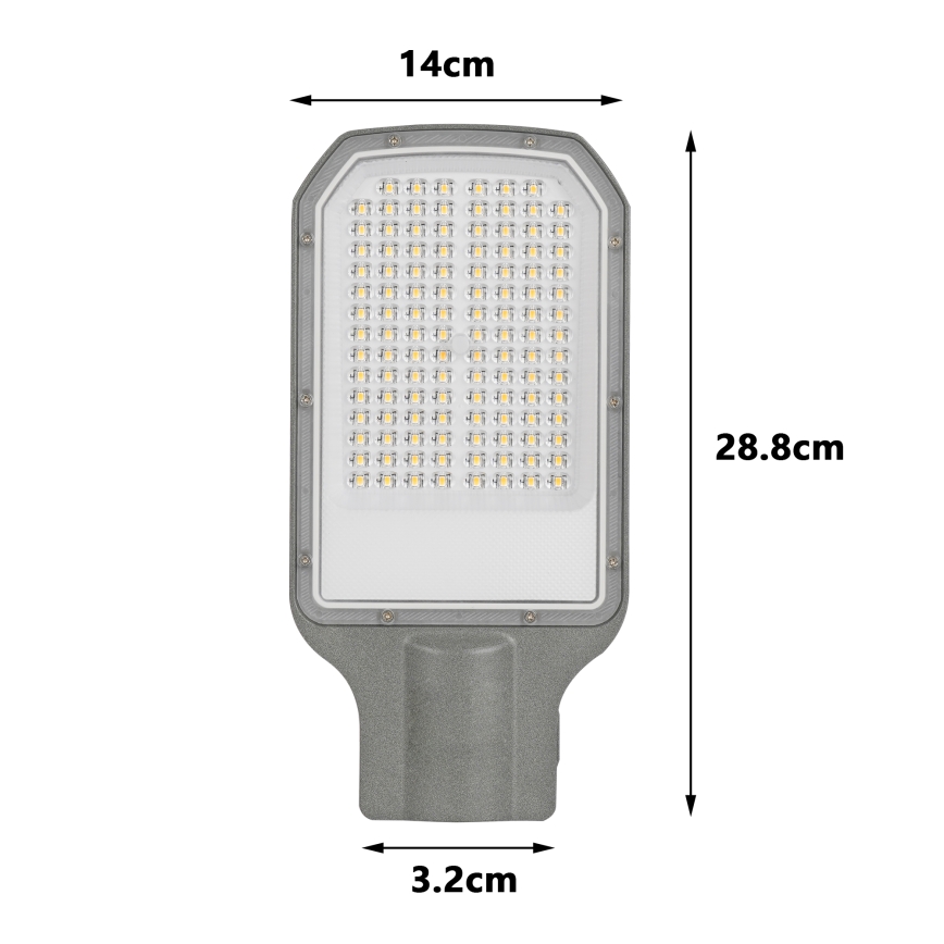 Brilagi - Lampe de rue URBANLIGHT LED/50W/230V gris IP65