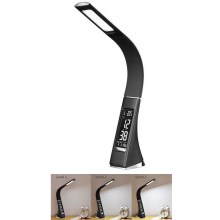 Brilagi - Lampe de table à intensité variable avec écran PELLE LED/7W/230V noir