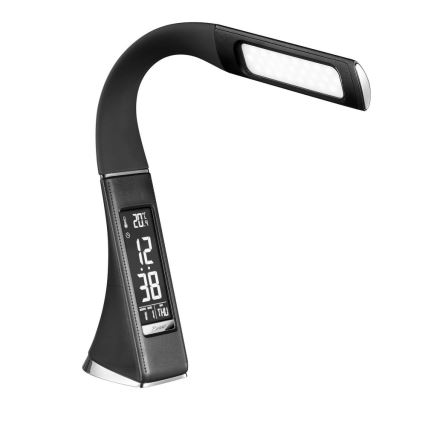 Brilagi - Lampe de table à intensité variable avec écran PELLE LED/7W/230V noir