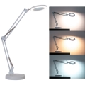 Brilagi - Lampe de table à intensité variable avec loupe LENS LED/12W/5V 3000/4200/6000K blanc