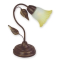 BRILAGI - Lampe de table BLOSSOM 1xE27/40W/230V patine/laiton